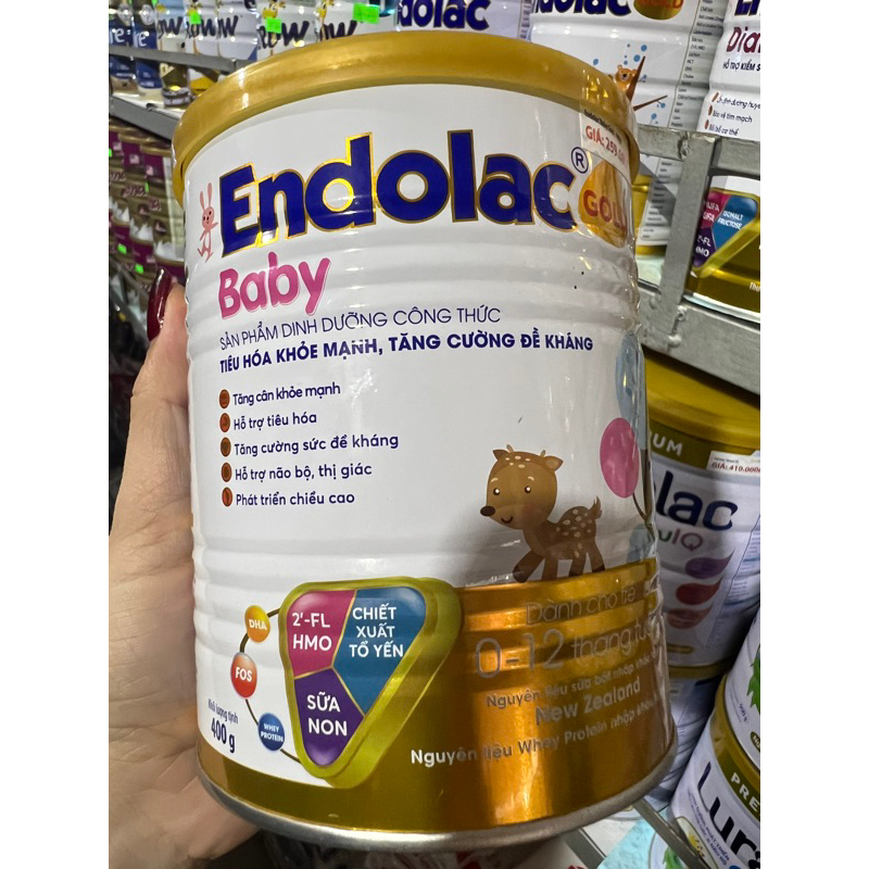 Endolac Baby cho trẻ từ 0-12tháng tăng cân và pttd