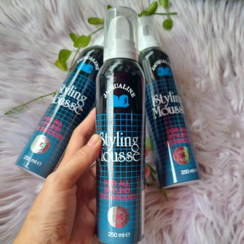 MOUSSE CHẢI TÓC JACQUALINE 250 ML tạo kiểu , định hình nếp tóc