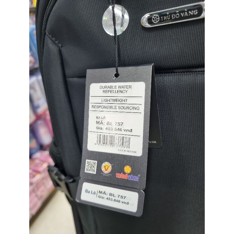 Ba lô học sinh, sinh viên BL757 Thủ đô vàng