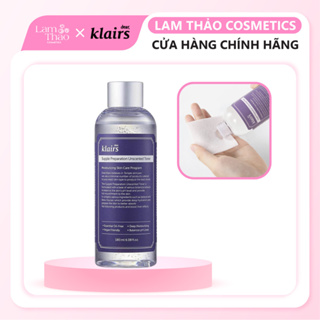 Nước Hoa Hồng Klairs Không Mùi, Dưỡng Ẩm Dear Klairs Supple Preparation Unscented