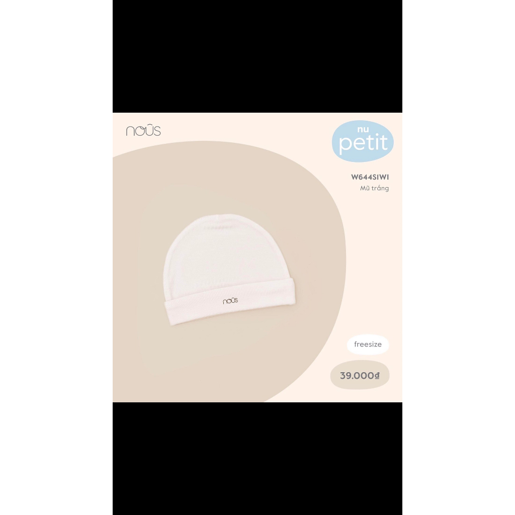 Mũ  Nous cho bé trai bé gái