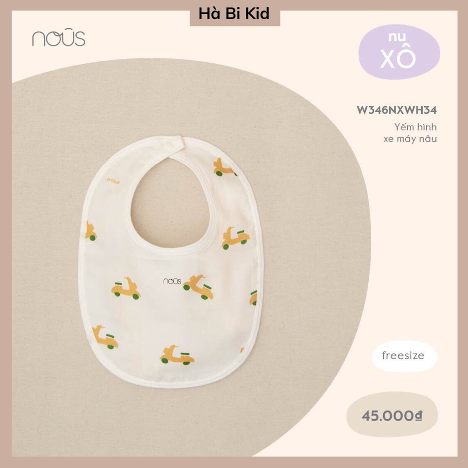 Yếm Nous cho bé trai bé gái