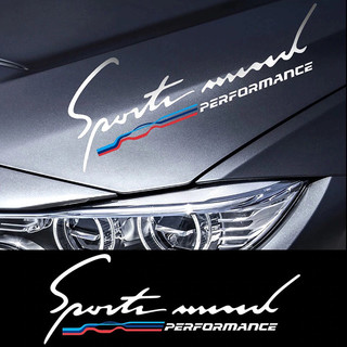 Tem  sport mind  dán capo xe ô tô Performance