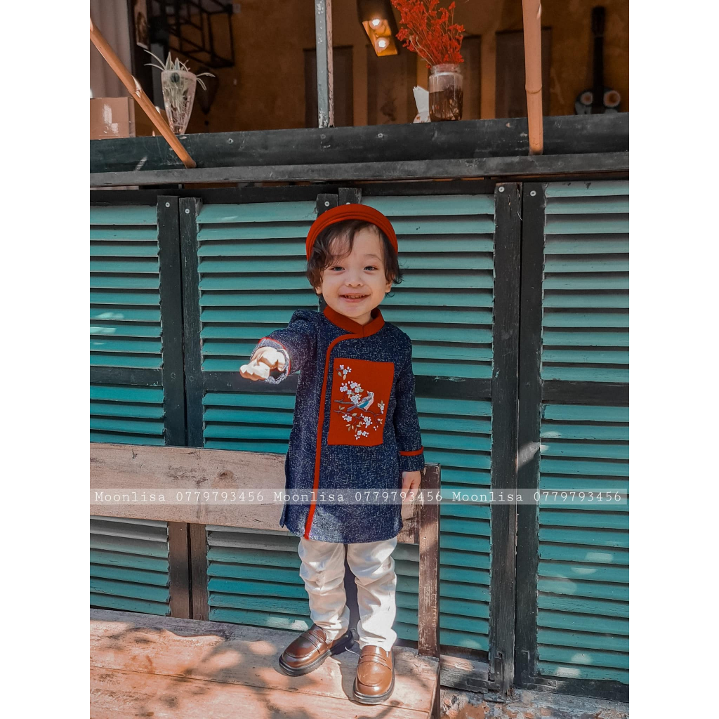 Aó Dài Tiêu Cho Ba Và Bé Sản Xuất Trực Tiếp MOONLISA