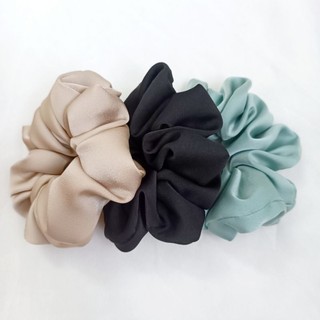 [ Dây buộc tóc vải Scrunchies] Dây cột tóc Scrunchies chất vải lụa 14cm
