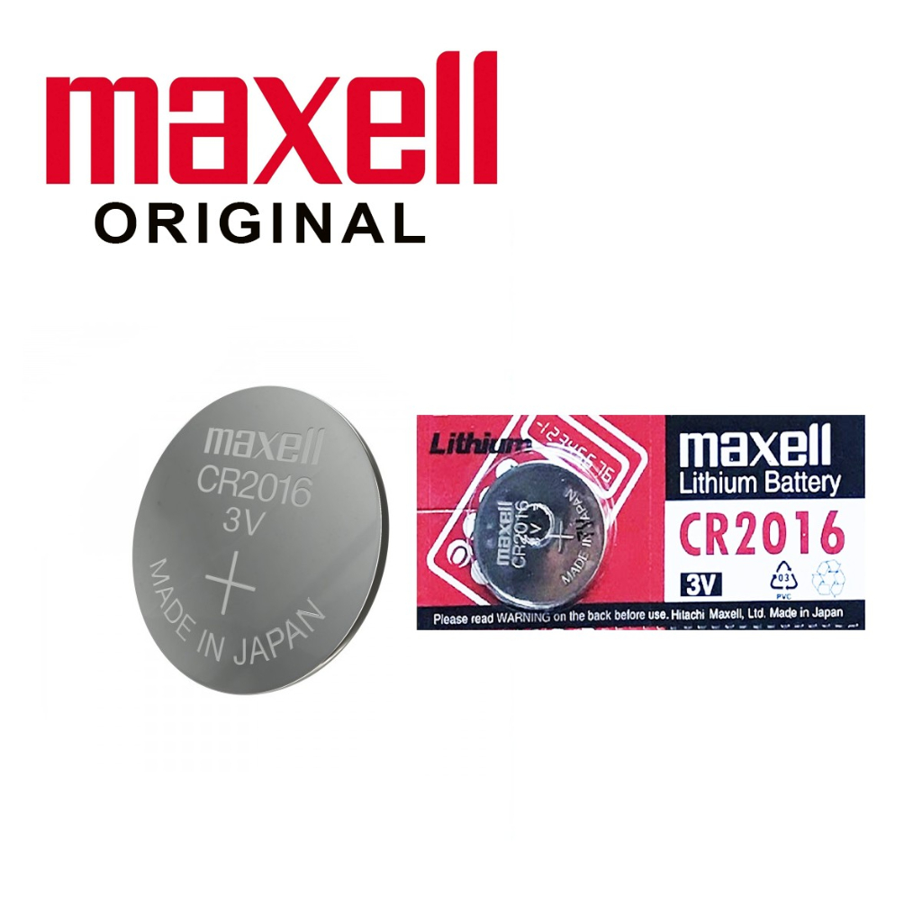PIN CR2032, CR2035, CR2016 MAXELL