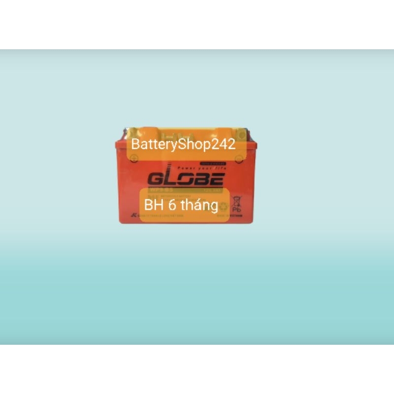 Ắc quy GS GT9A/WP9-BS 12V-9Ah dùng cho Attila, Vespa...