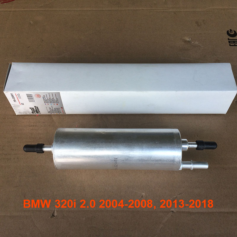 Lọc xăng FS32001 dùng cho BMW 320i 2.0L 2004-2008, 2013-2018 của JS Asakashi, mã phụ tùng 16127327120