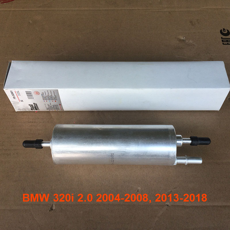 Lọc xăng FS32001 dùng cho BMW 320i 2.0L 2004-2008, 2013-2018 của JS Asakashi, mã phụ tùng 16127327120