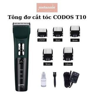 Tông đơ cắt tóc cao cấp CODOS T10 lưỡi titan sắc bén nhỏ gọn chuyên nghiệp