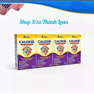 (HSD T1-2027) Thùng 48 Hộp Sữa Bột Pha Sẵn Vitadairy CALOKID GOLD 110ml.