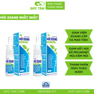 ✅ dung dịch xịt mũi xoang nhất nhất – giảm viêm xoang cấp và mãn tính -nhà thuốc đức tâm 13796