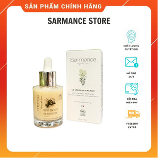 Serum mủ nho hữu cơ sarmance pháp trắng da chống lão hóa.