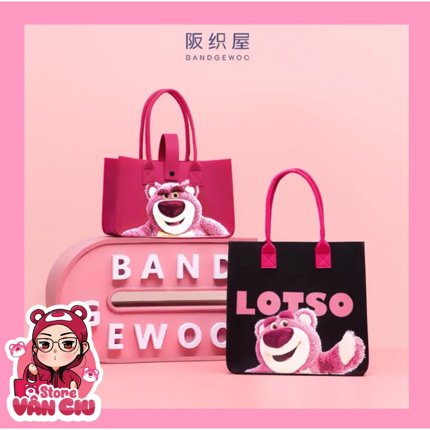 TÚI DẠ GẤU DÂU SIZE TO - mã 33