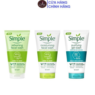 Sữa rửa mặt Simple Facial Wash 150ml