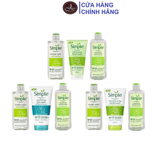 Combo 3 sản phẩm dưỡng da simple