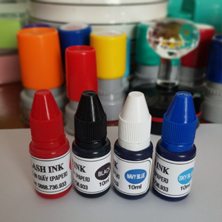 Mực Đóng Dấu Dùng Cho Con Dấu Flash (Mực Flash - Dùng in hộp Carton, Túi Giấy Kraft)