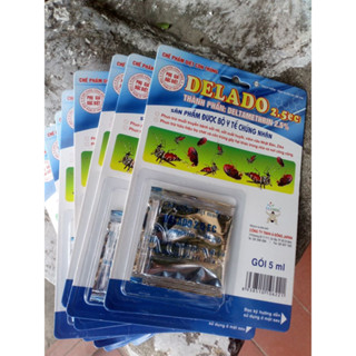  Thuốc Diệt Ve Chó Delado - Diệt Bọ Chó Bọ Chét Chấy Rận Trên Vật Nuôi Hiệu Quả 