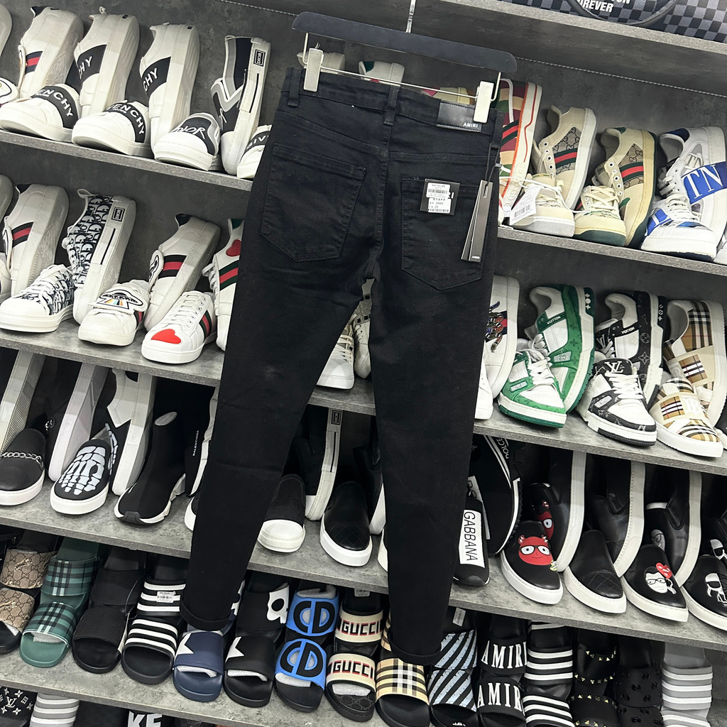 Quần Vladak Đính Đá Đen Quần Jean Skinny Vladak Phối Đá Ánh Kim Hàng Quảng Châu Cao Cấp