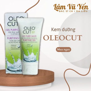 Kem dưỡng ẩm da dầu , da mụn oleocut ac purifying gel 50 ml - dr lâm vũ yến