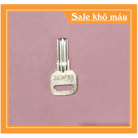 phôi chìa khóa lòng máng 2 hàng