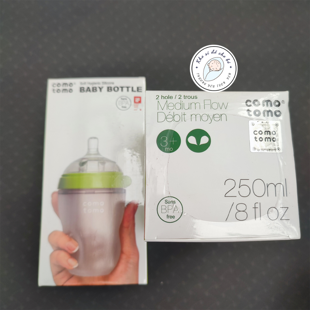 Bình sữa Comotomo nhập khẩu Hàn Quốc