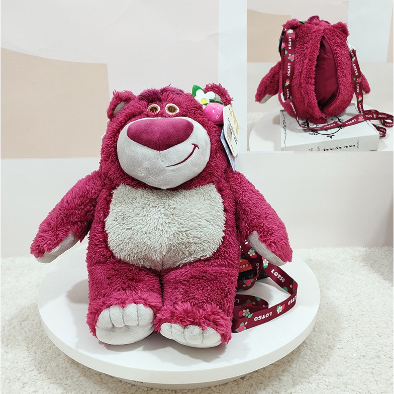 TÚI GẤU DÂU LOTSO HÀNG CHÍNH HÃNG THƠM DÂU - mã 34
