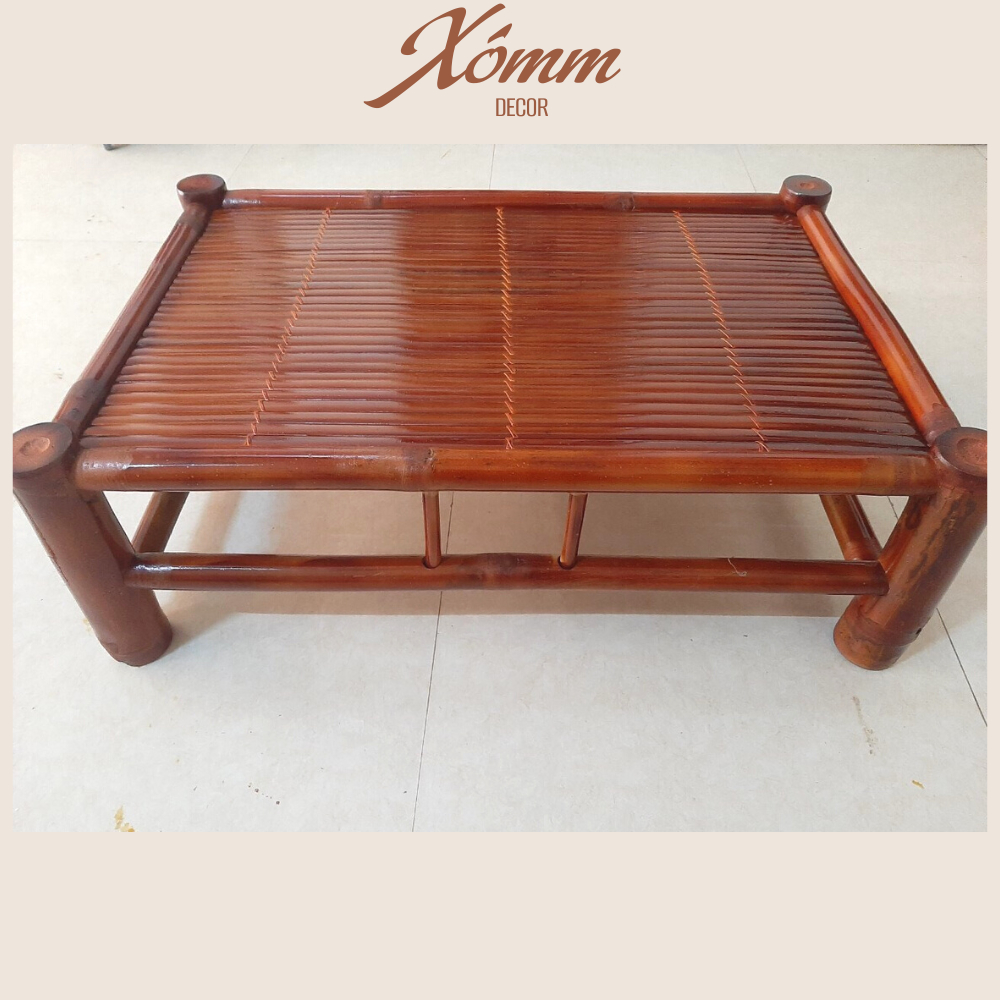 Bàn tre bệt, bàn osin, bàn trà nhật, bàn ăn cơm bằng tre tự nhiên đã qua xử lý mối mọt