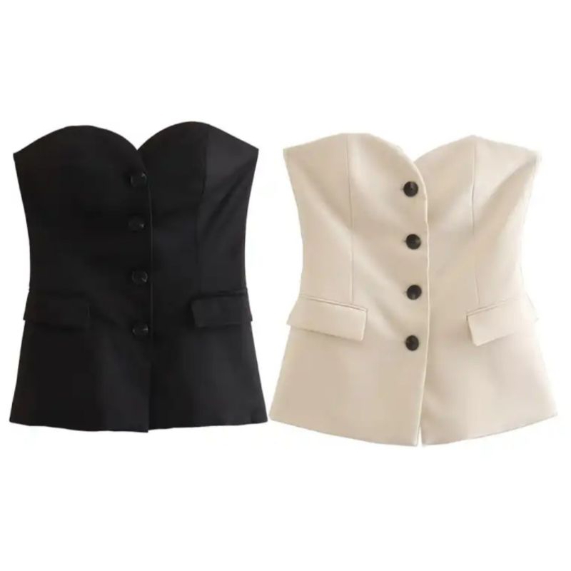 Áo cúp ngực dạng vest 2hand