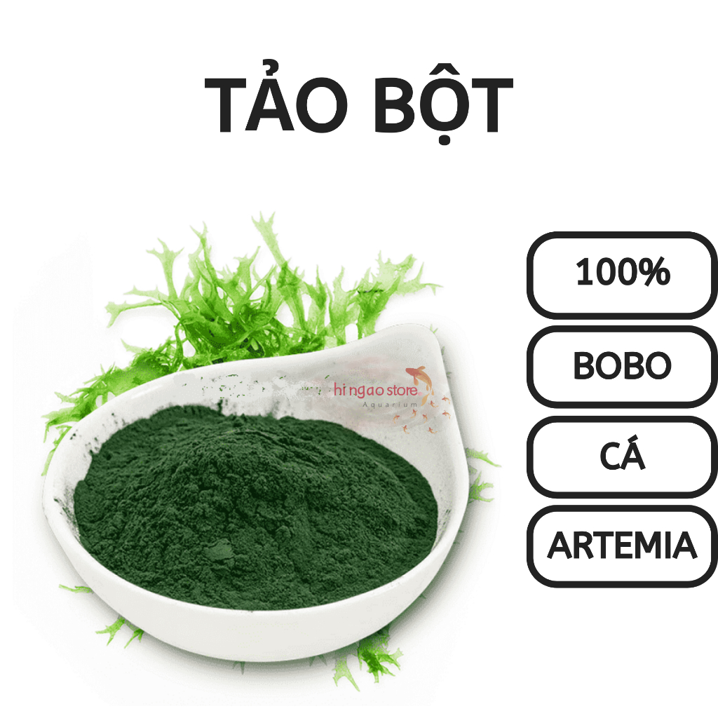 Combo 1: 10g Trứng Artemia Mỹ + Bộ Ấp - Thức ăn cá betta bột, cá bột giúp cá betta giữ bầy | Hingaostore.