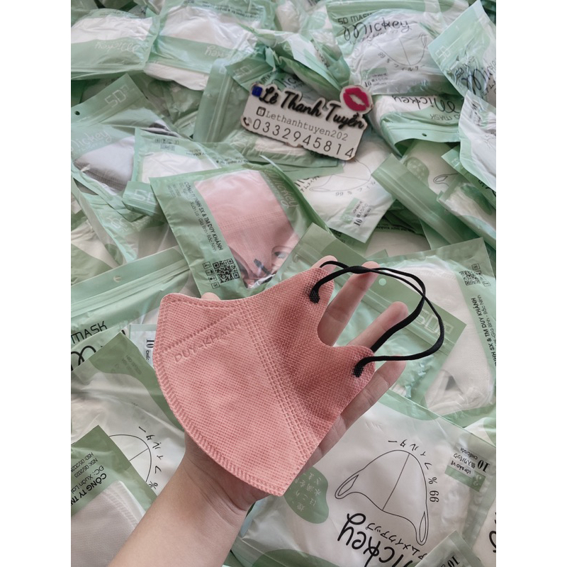 SỈ 10 THÙNG KHẨU TRANG 5D MICKEY