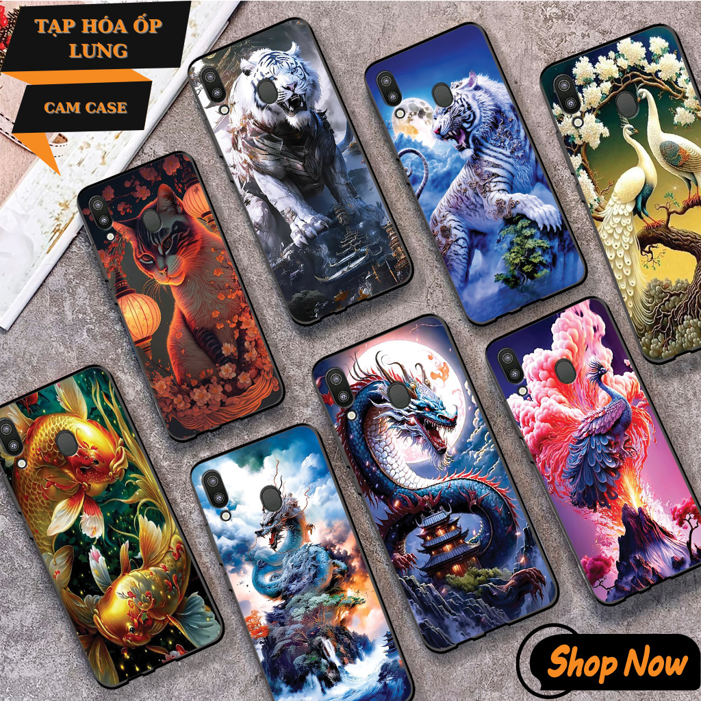 Ốp Samsung M20 in hình LINH VẬT phong thủy phù hợp moị lứa tuổi