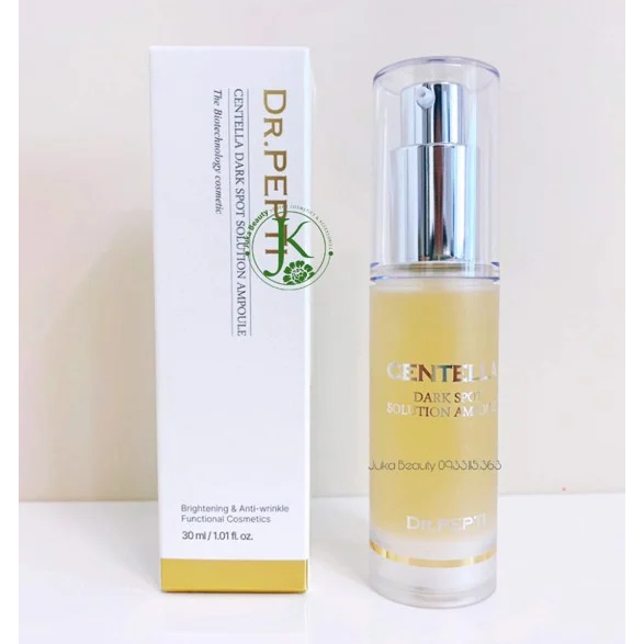 Tinh Chất Dr.Pepti Centella Dark Spot Solution Ampoule Chống Lão Hóa Dưỡng Trắng Da 30ml