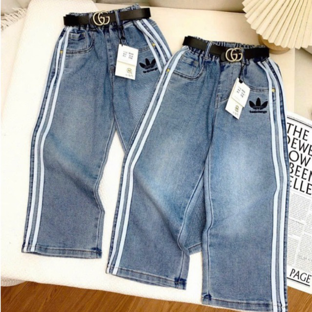 Quần bò mềm xuông cao cấp cho bé gái