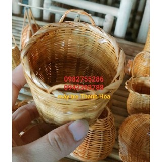 Cần xé nhí, mây tre đan mini