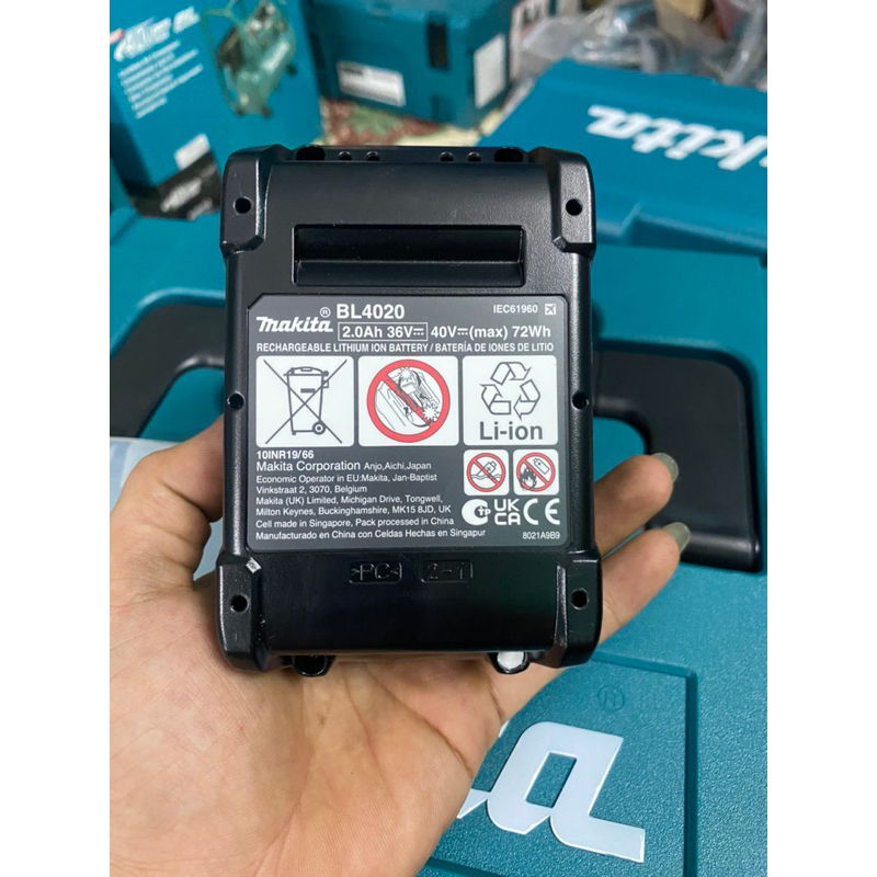 Pin Makita 40V Max 2.0Ah BL4020