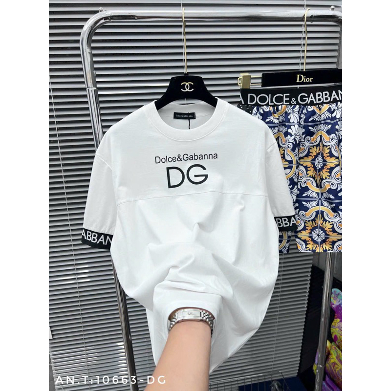 Áo phông nam cổ tròn D.G chất cotton mềm mát