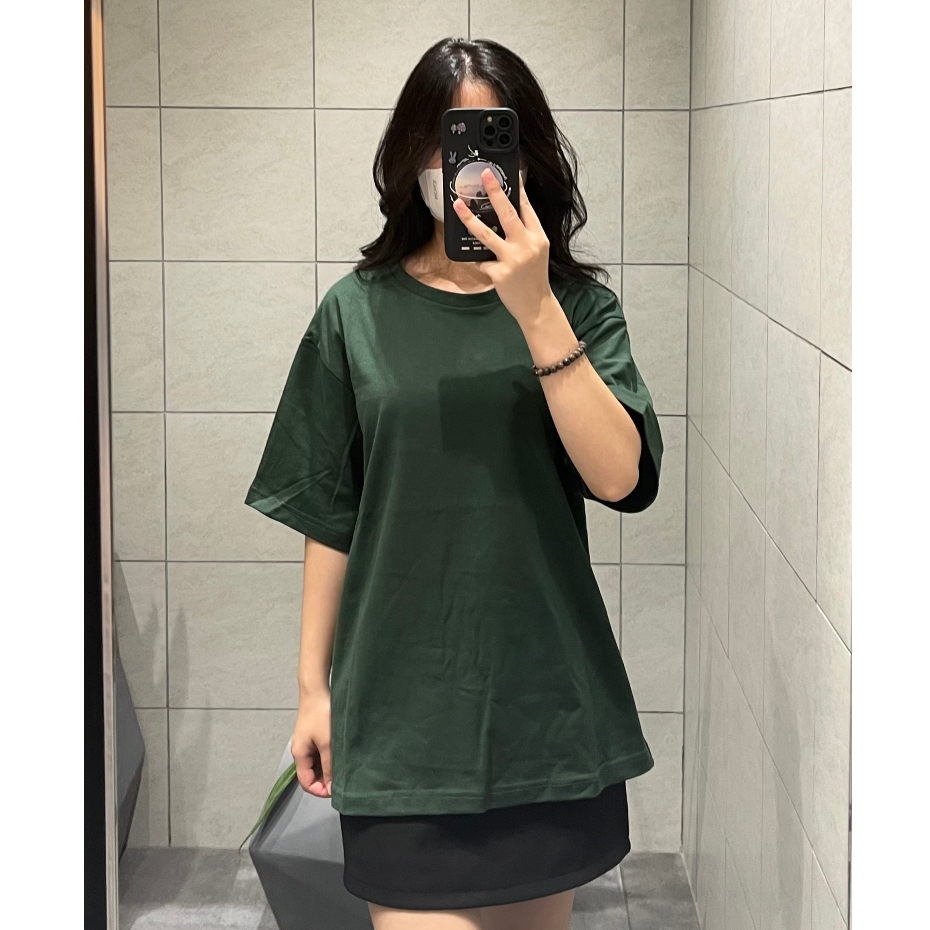 Áo Phông Trơn Tay Lỡ Form Rộng Unisex , Chất Cotton Khô