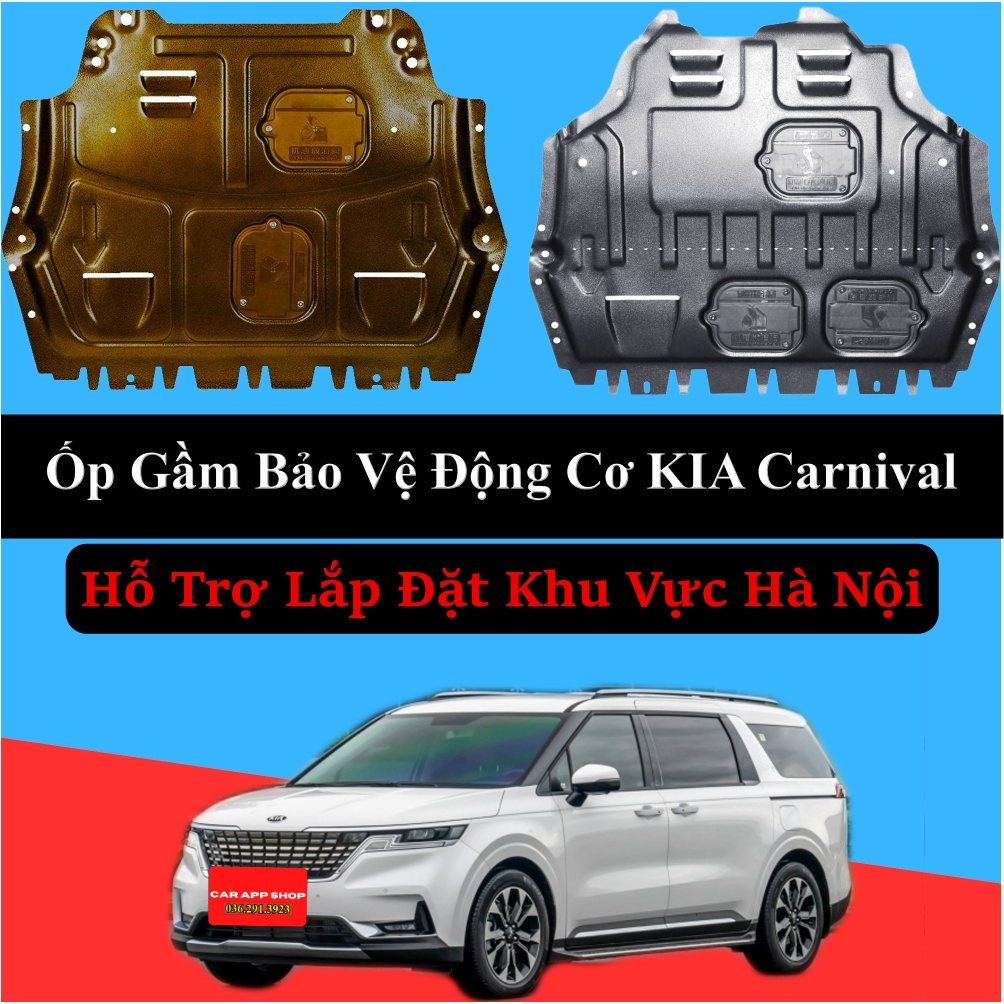 { Thép Chịu Lực } Ốp Gầm ,Chắn Gầm Xe Kia carnival