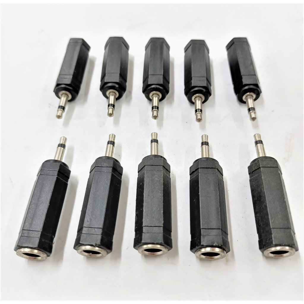 Combo 5 chiếc đầu chuyển audio 3.5 mono ra 6ly