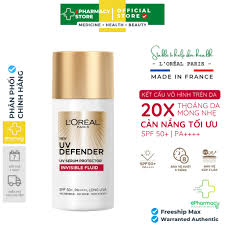 Kem chống nắng x20 thoáng da mỏng nhẹ L’Oreal Paris UV Defender Serum 50ml SPF 50++
