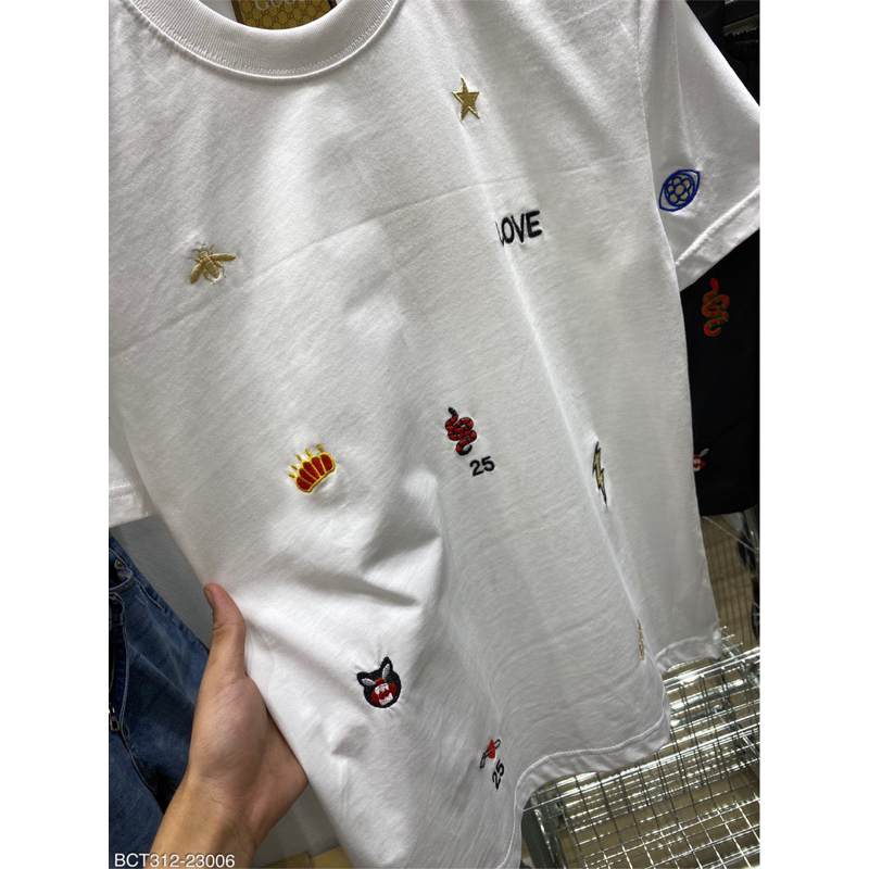 Bộ cộc G.C hoạ tiết thêu đơn giản new 2023