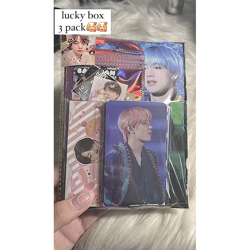Card ảnh BTS ngẫu nhiên may mắn