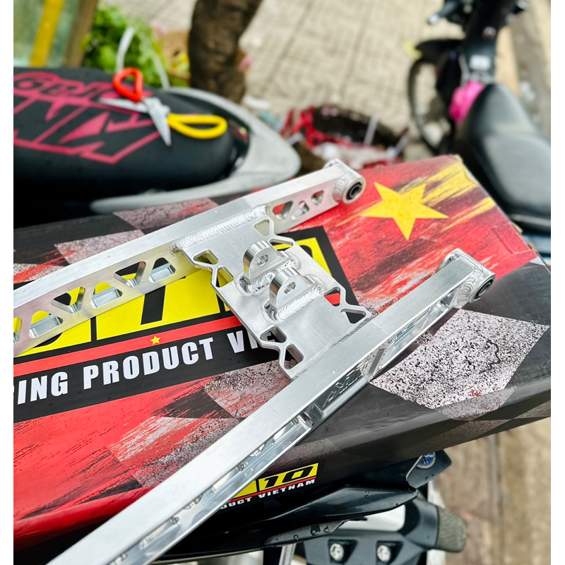 Gấp Nhôm DT Malaysia V4 Ex150/155 Winner/Soic Satria/Raider