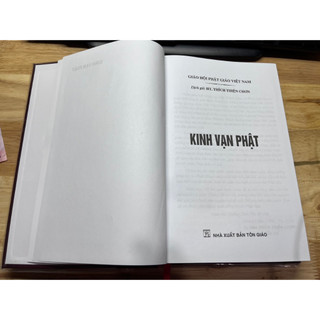 Sách - Kinh Vạn Phật (Bìa Da khổ 15 x 24 cm,QB - Nhà Sách Anh Thành)