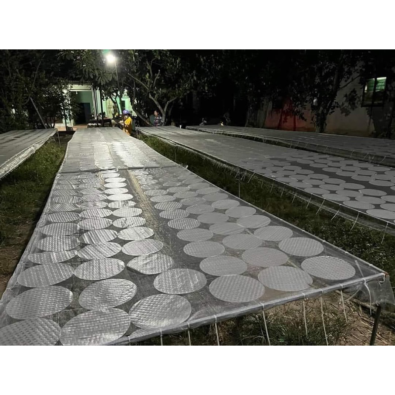 500g Bánh tráng dẻo phơi sương tây ninh cuốn thịt Không mặn - cuốn muối tôm hành phi