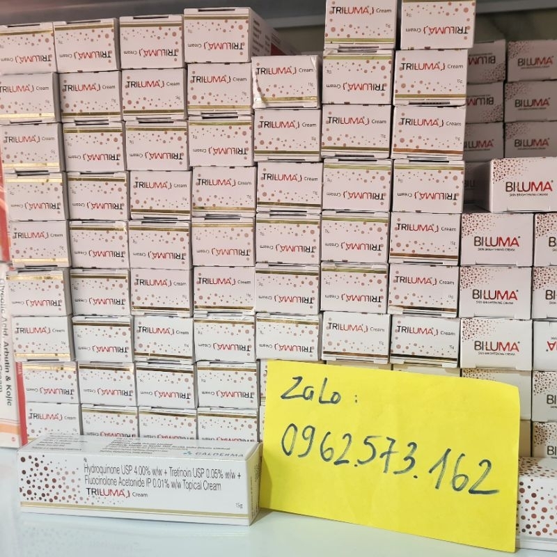 Kem Triluma Cream - Kem dưỡng trắng da, mờ thâm nám 15g