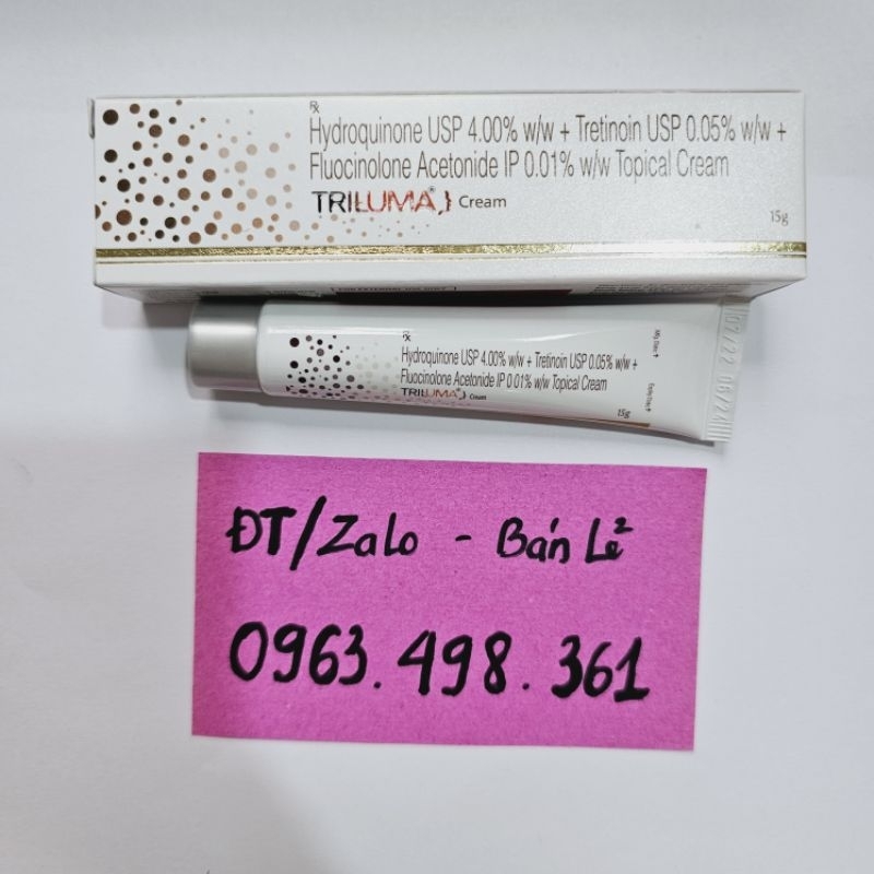 Kem Triluma Cream - Kem dưỡng trắng da, mờ thâm nám 15g