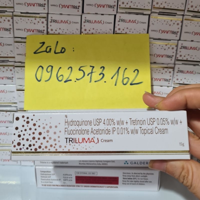 Kem Triluma Cream - Kem dưỡng trắng da, mờ thâm nám 15g