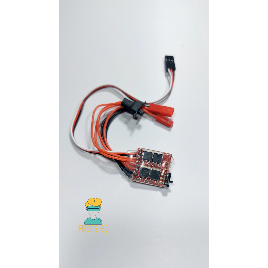 Mạch ESC 30A 2S điều tốc động cơ chổi than DC